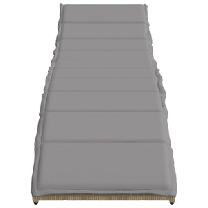 Poly Rattan Sonnenliegen 2er Set mit Tisch