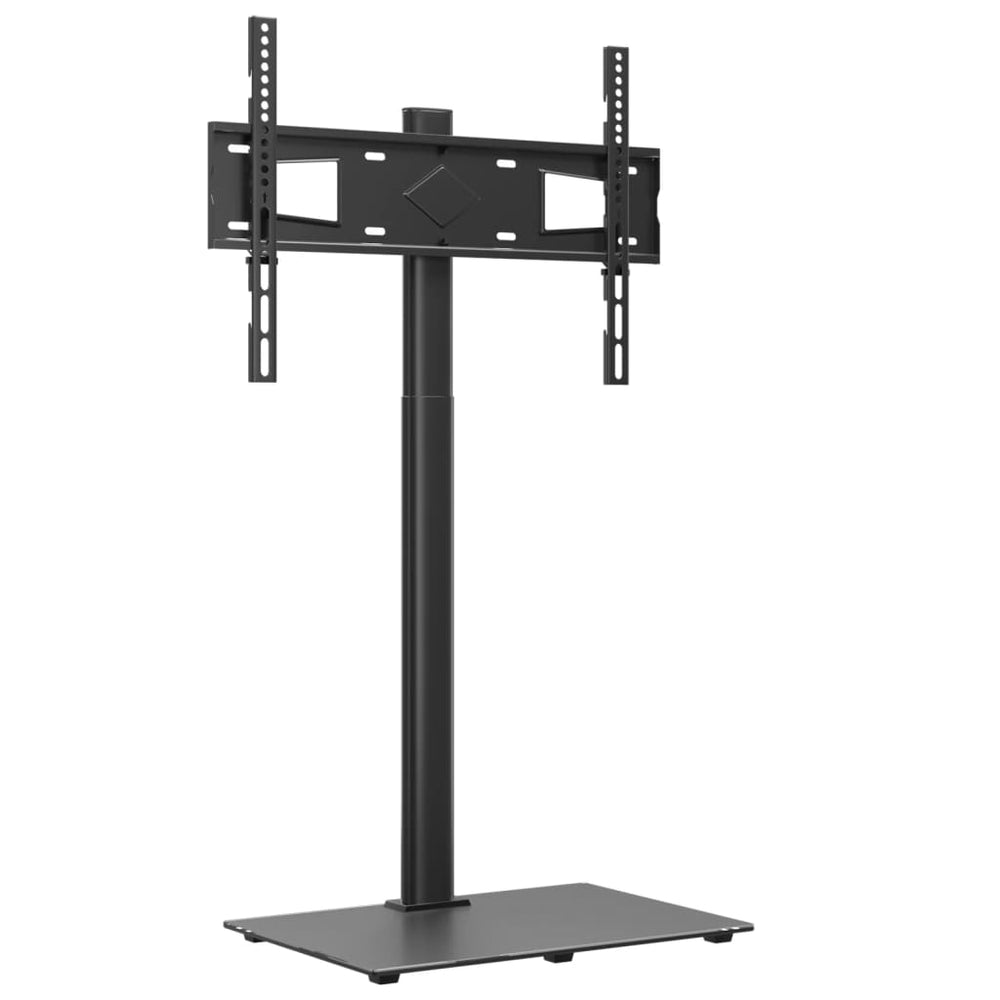 vidaXL Meuble TV d'angle avec 1 étagère pour 32-65 pouces Noir