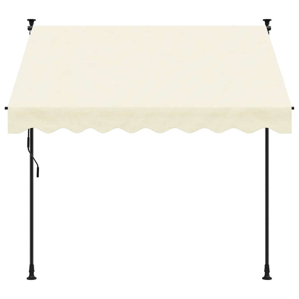 Einziehbare Markise Creme 250x150 cm