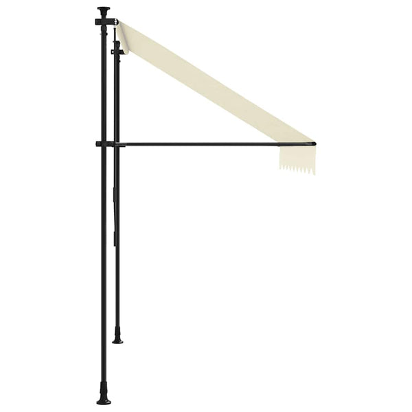 Einziehbare Markise Creme 250x150 cm