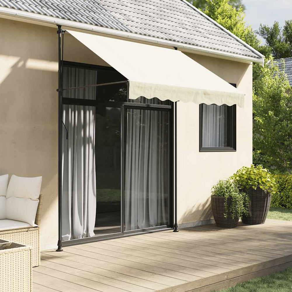 Einziehbare Markise Creme 250x150 cm