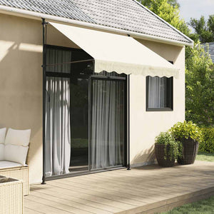 Einziehbare Markise Creme 250x150 cm