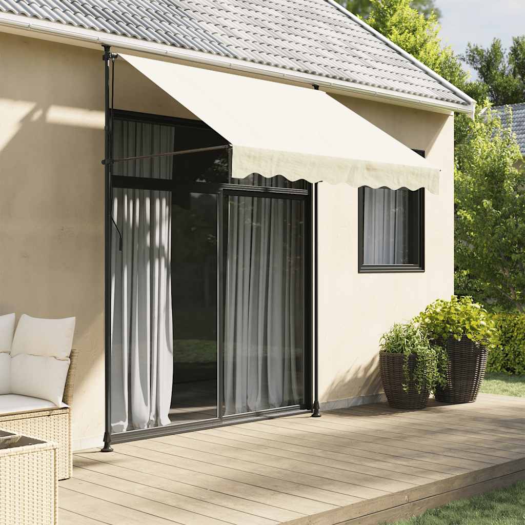 Einziehbare Markise Creme 250x150 cm