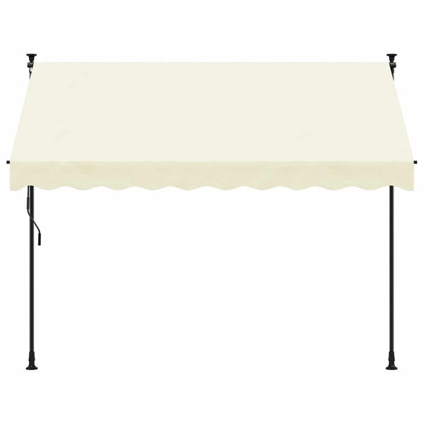 Einziehbare Markise Creme 300x150 cm