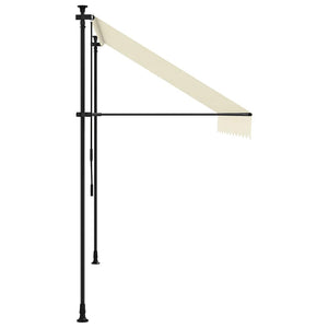 Einziehbare Markise Creme 300x150 cm