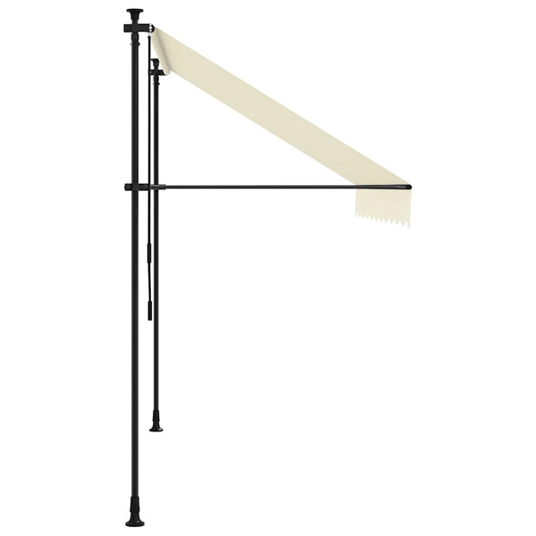 Einziehbare Markise Creme 300x150 cm