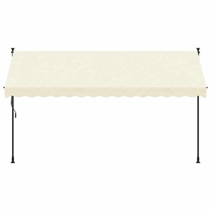 Einziehbare Markise Creme 350x150 cm