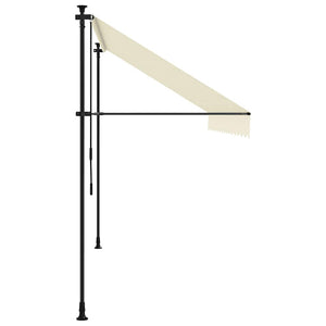 Einziehbare Markise Creme 350x150 cm