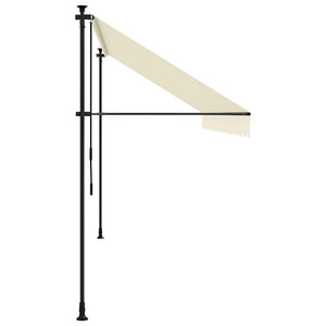 Einziehbare Markise Creme 400x150 cm