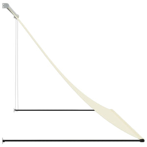 Einziehbare Markise Creme 200x150 cm
