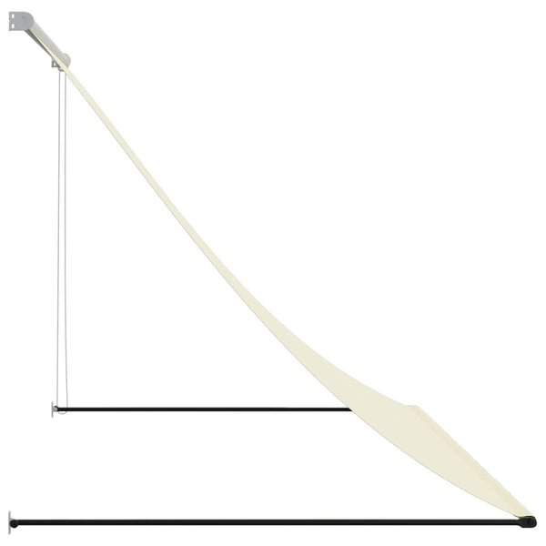 Einziehbare Markise Creme 200x150 cm