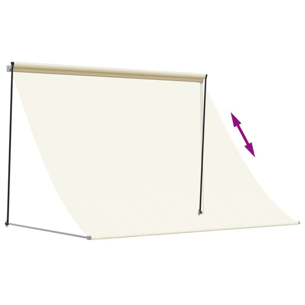Einziehbare Markise Creme 200x150 cm