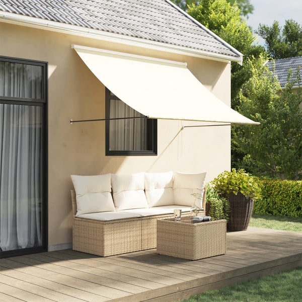 Einziehbare Markise Creme 200x150 cm