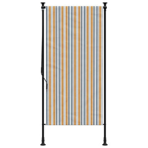 Gelb-Weißes Außenrollo 100x270 cm