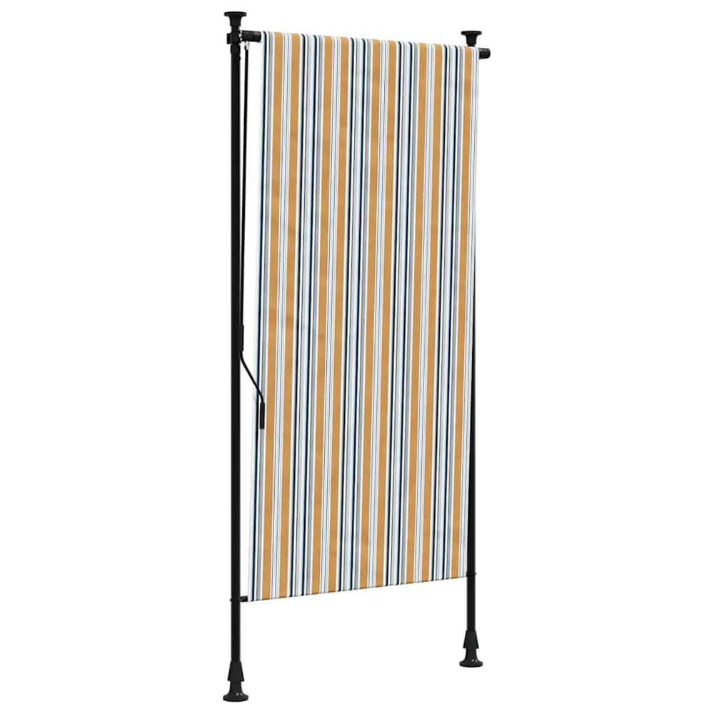 Gelb-Weißes Außenrollo 120x270 cm