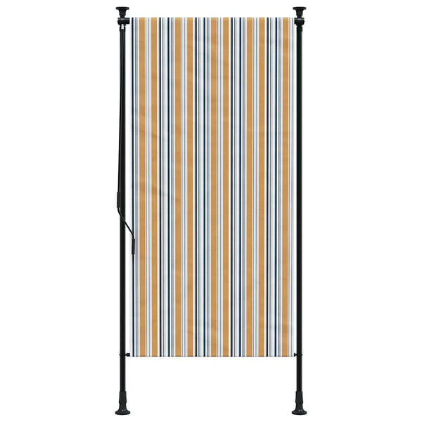Gelb-Weißes Außenrollo 120x270 cm