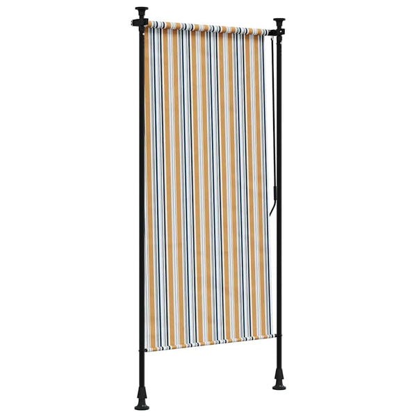 Gelb-Weißes Außenrollo 120x270 cm