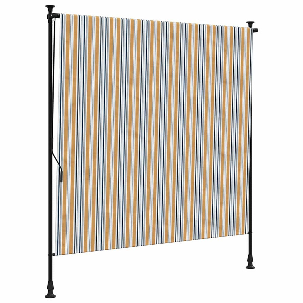 Gelb-Weißes Außenrollo 150x270 cm