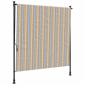 Gelb-Weißes Außenrollo 150x270 cm