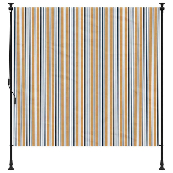 Gelb-Weißes Außenrollo 150x270 cm