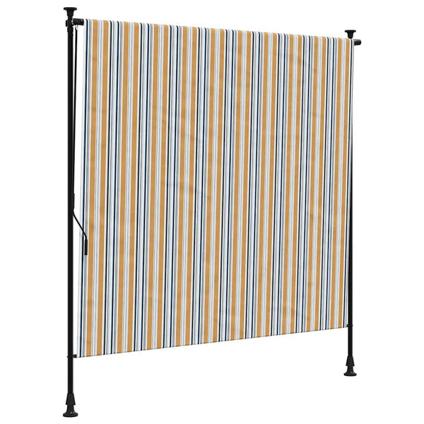 Gelb-Weißes Aussenrollo 200x270 cm