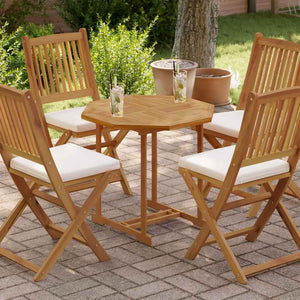 Teak Tischplatte 70x70 Achteckig