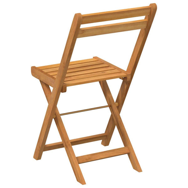 vidaXL Chaises de bistrot pliantes 6 pcs Bois d'acacia massif