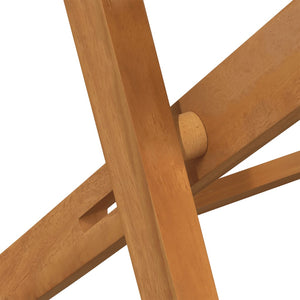 vidaXL Chaises de bistrot pliantes 6 pcs Bois d'acacia massif