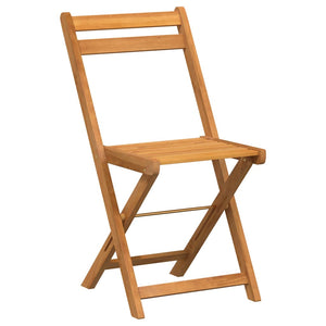 vidaXL Chaises de bistrot pliantes 8 pcs. Bois d'acacia massif