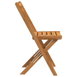 vidaXL Chaises de bistrot pliantes 8 pcs. Bois d'acacia massif