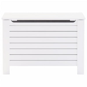 Weiße Kiefernholz Truhe RANA 100 cm