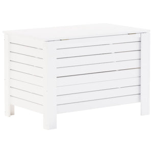 Weiße Kiefernholz Truhe RANA 100 cm