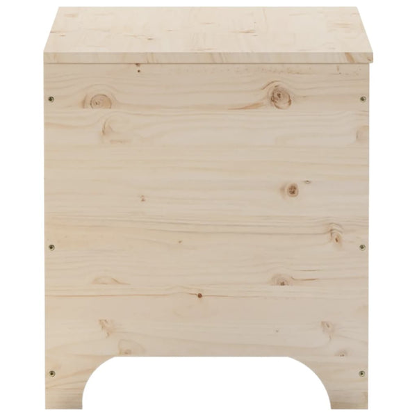 Massivholz Kiefer Truhe 60x49x54cm