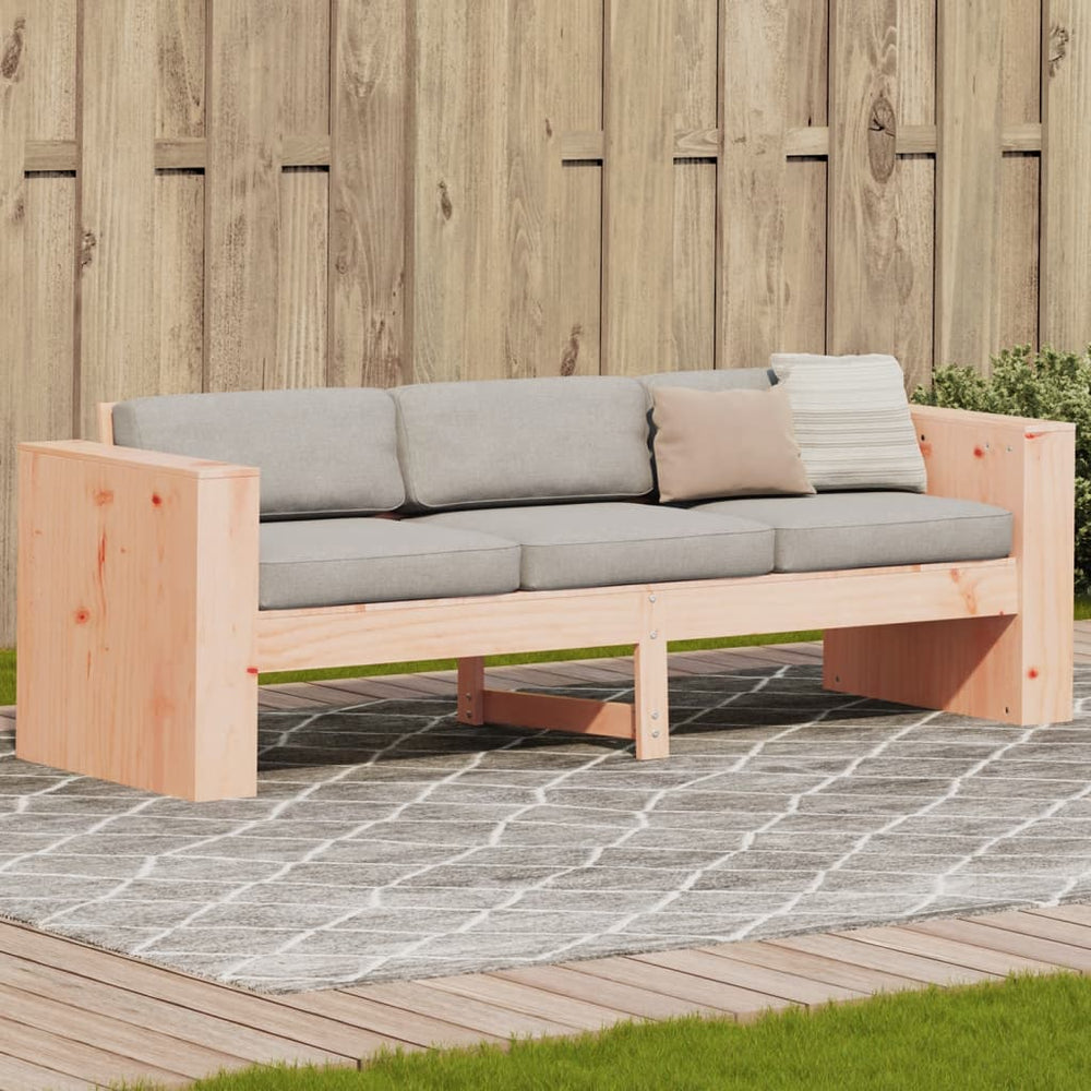 3-Sitzer Gartensofa aus Douglasienholz