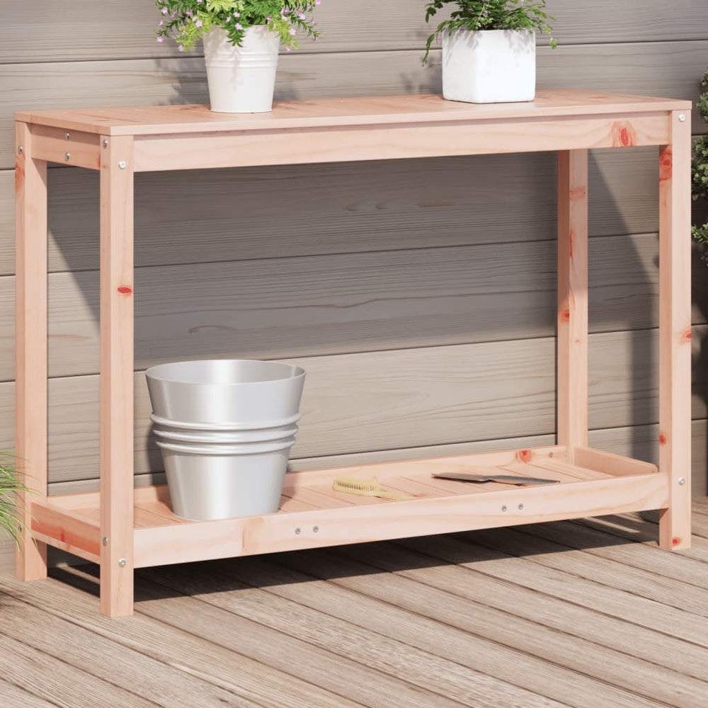 Pflanztisch Douglasie mit Ablage 108cm