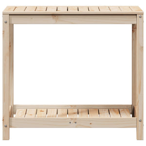 Pflanztisch Kiefer mit Ablage 82,5x50x75cm