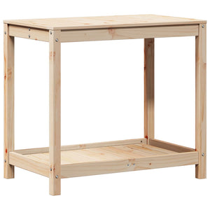 Pflanztisch Kiefer mit Ablage 82,5x50x75cm