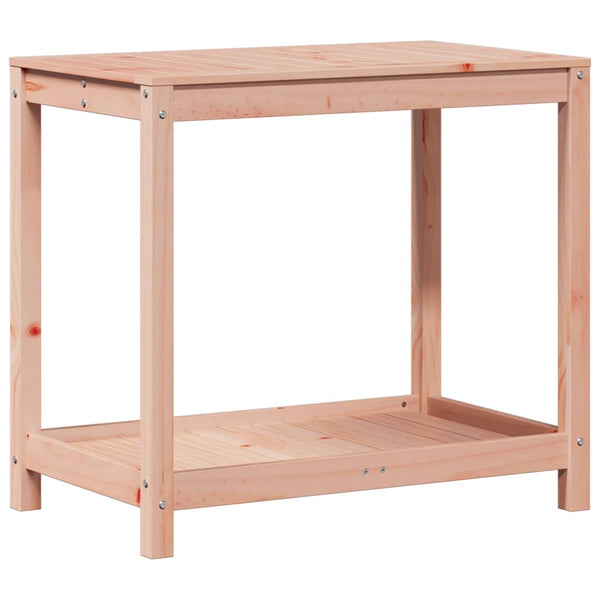 Pflanztisch Douglasie mit Ablage 82,5cm