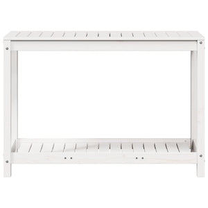 Pflanztisch Weiß Kiefer Massivholz 108cm