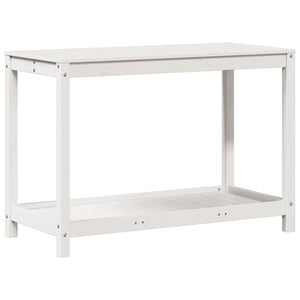 Pflanztisch Weiß Kiefer Massivholz 108cm