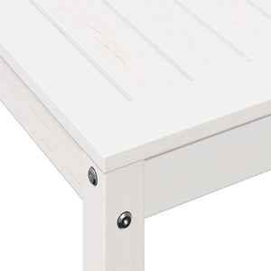 Pflanztisch Weiß Kiefer Massivholz 108cm
