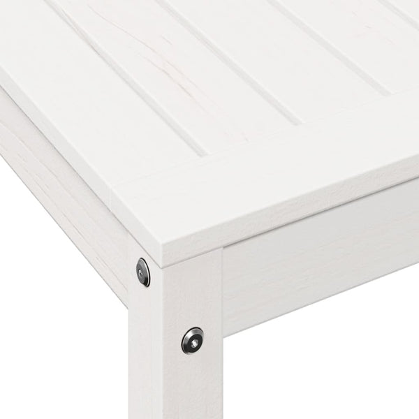 Pflanztisch Weiß Kiefer Massivholz 108cm