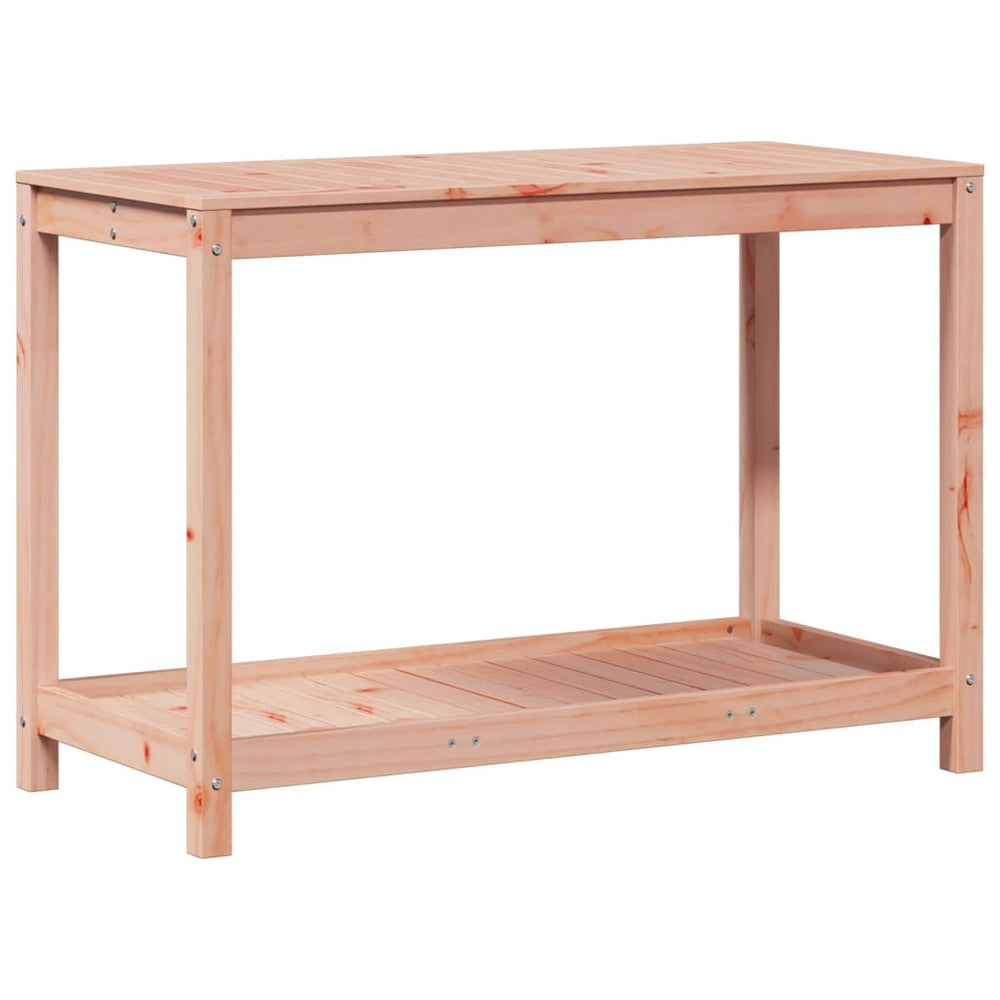 Pflanztisch Douglasie mit Ablage 108cm