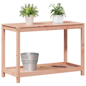 Pflanztisch Douglasie mit Ablage 108cm