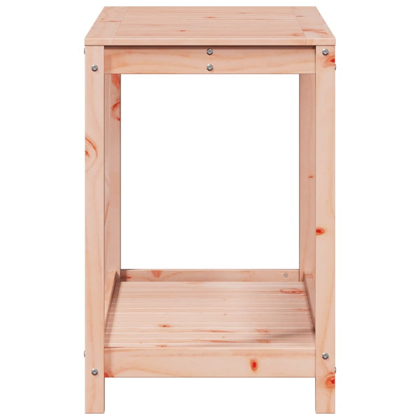 Pflanztisch Douglasie mit Ablage 108cm