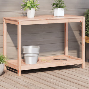 Pflanztisch Douglasie mit Ablage 108cm