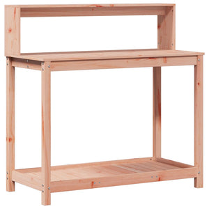 Pflanztisch Douglasie mit Ablagen 108cm