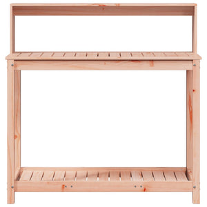 Pflanztisch Douglasie mit Ablagen 108cm