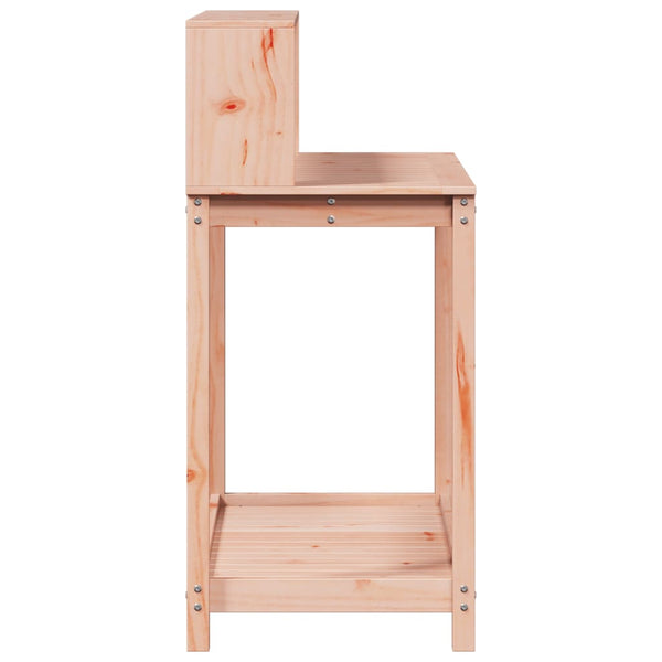 Pflanztisch Douglasie mit Ablagen 108cm