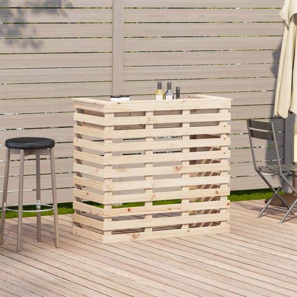 Gartenbar aus Kiefernholz